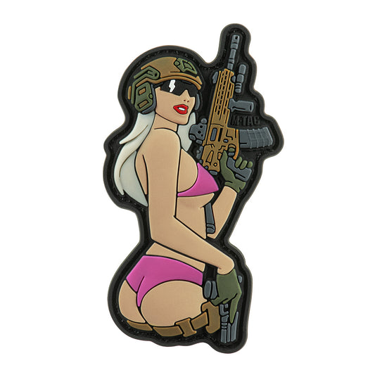 Patch Tactical Girl #4 PVC
