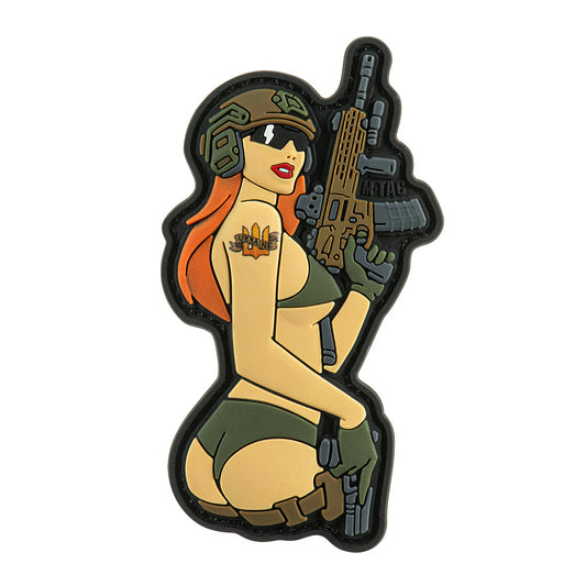 Patch Tactical Girl #4 PVC