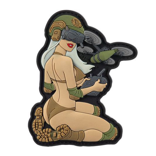 Patch Tactical Girl #6 PVC