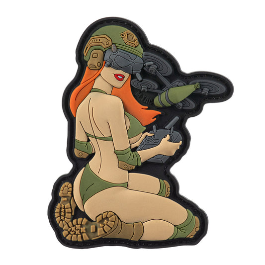Patch Tactical Girl #6 PVC