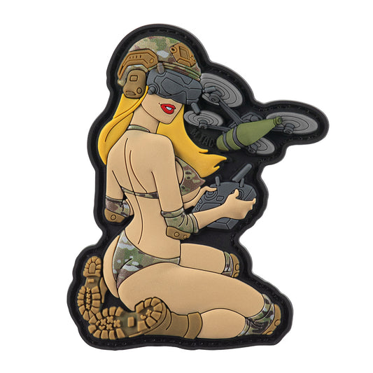 Patch Tactical Girl #6 PVC