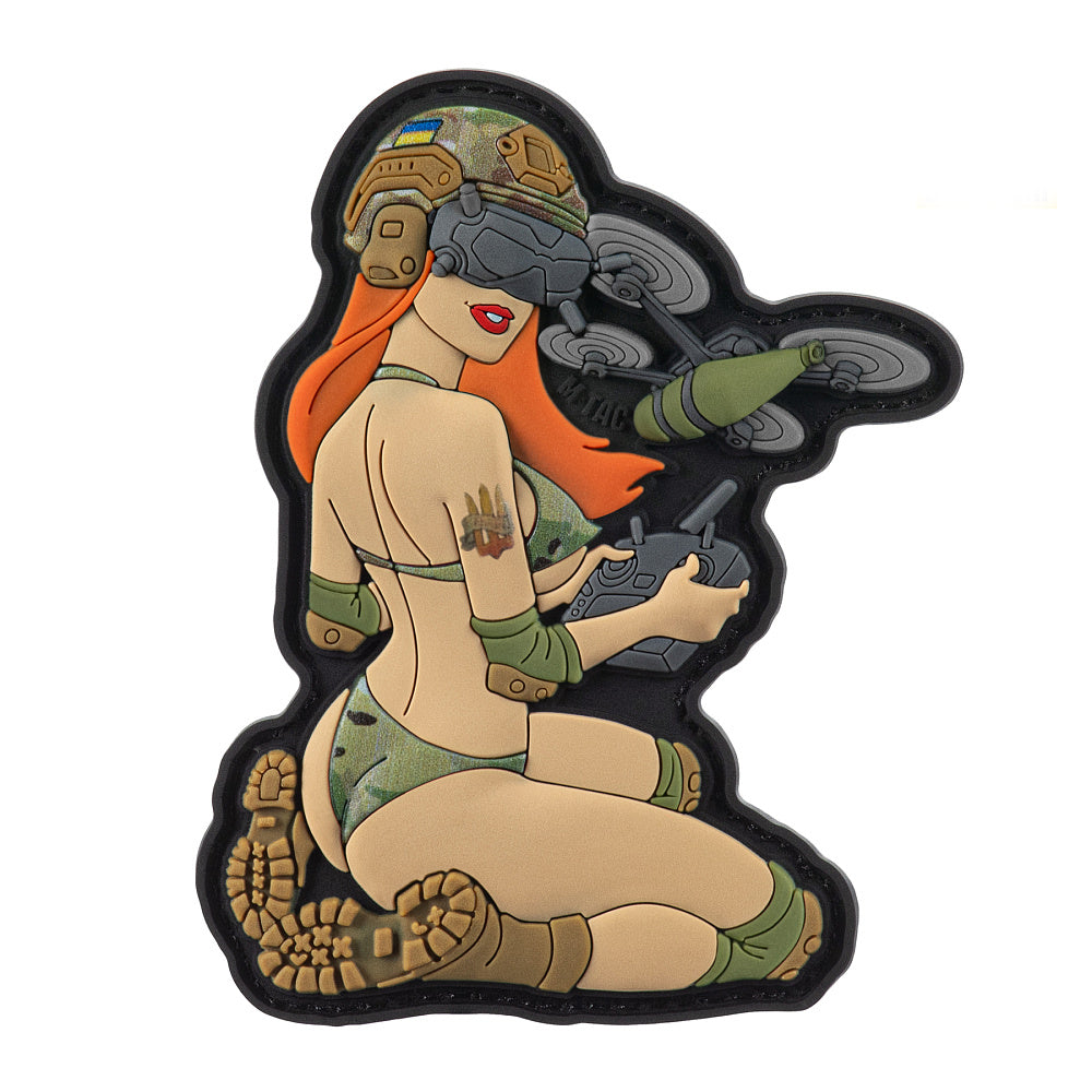 Patch Tactical girl #6 PVC