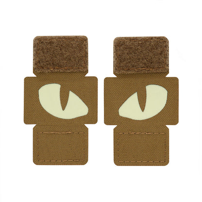 Patch Tiger Eyes Laser Cut (couple)