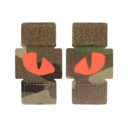 Patch Tiger Eyes Laser Cut (couple)