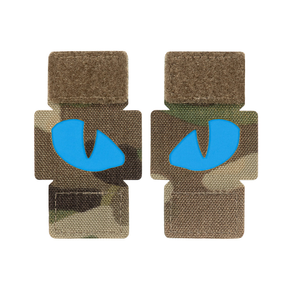 Patch Tiger Eyes Laser Cut (couple)