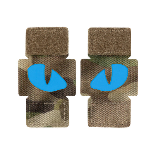 Patch Tiger Eyes Laser Cut (couple)