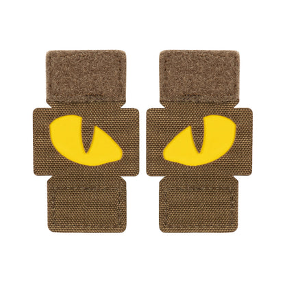 Patch Tiger Eyes Laser Cut (couple)
