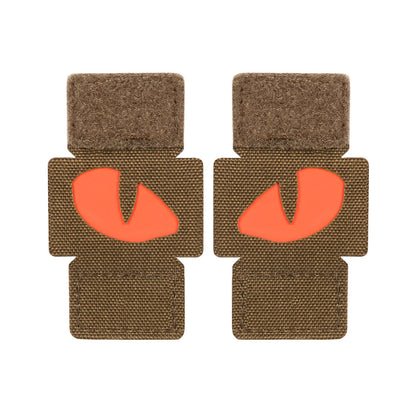 Patch Tiger Eyes Laser Cut (couple)