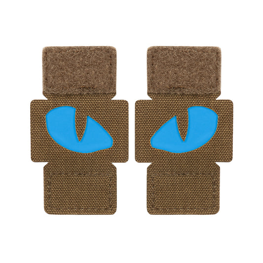 Patch Tiger Eyes Laser Cut (couple)