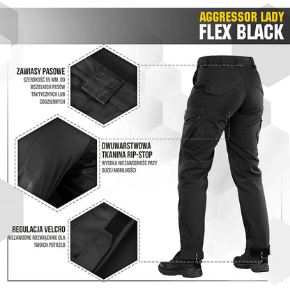 M-Tac pants Aggressor Lady Flex