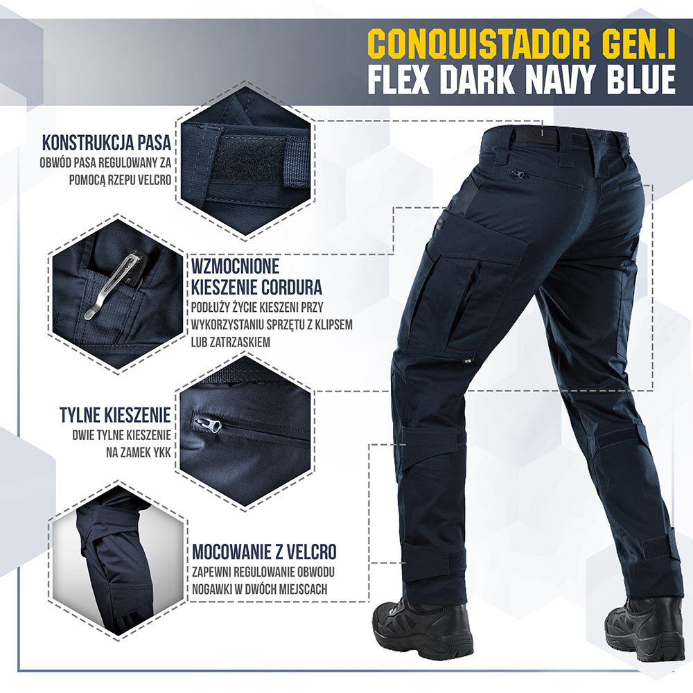 M-Tac pants Conquistador Gen.I Flex