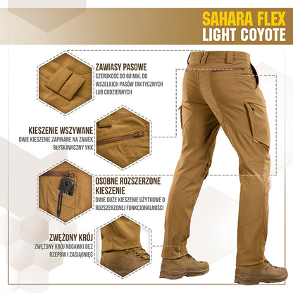 M-Tac pants Sahara Flex Light Coyote 38/34