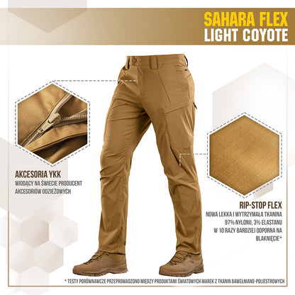 M-Tac pants Sahara Flex Light Coyote 40/32