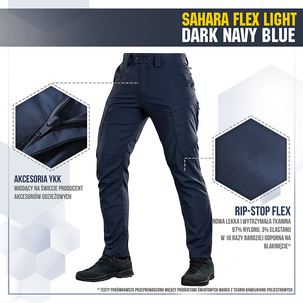 M-Tac pants Sahara Flex Light Dark Navy Blue
