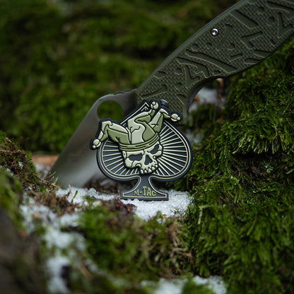 Patch Ace of Spades 3D PVC