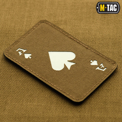 Patch Ace of Spades Laser Cut