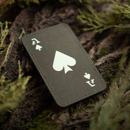 Patch Ace of Spades Laser Cut