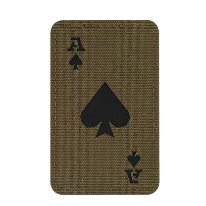 Patch Ace of Spades Laser Cut