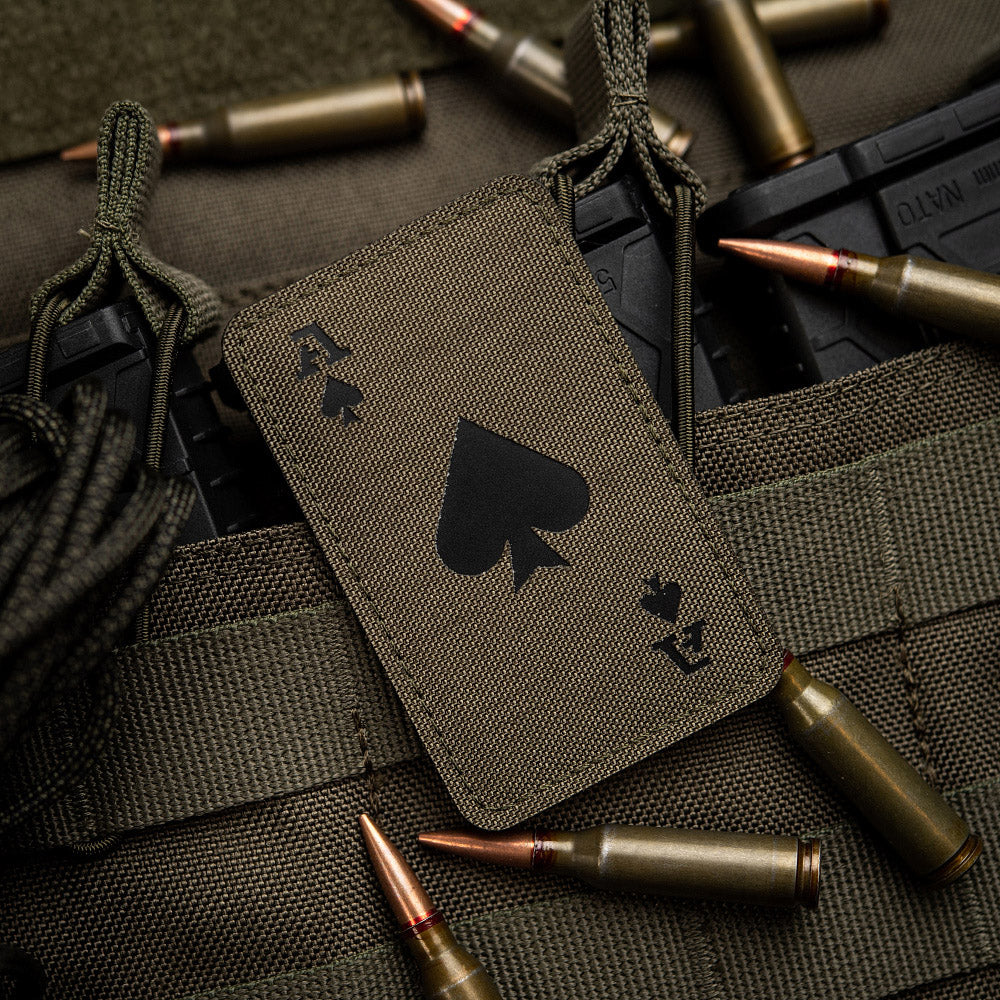 Patch Ace of Spades Laser Cut