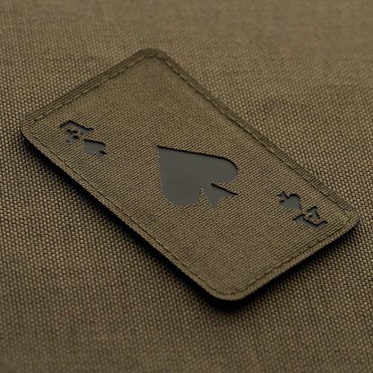 Patch Ace of Spades Laser Cut