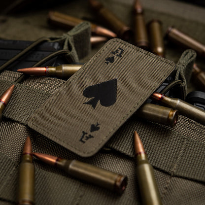 Patch Ace of Spades Laser Cut