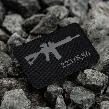 Patch AR-15 223/5,56 Laser Cut