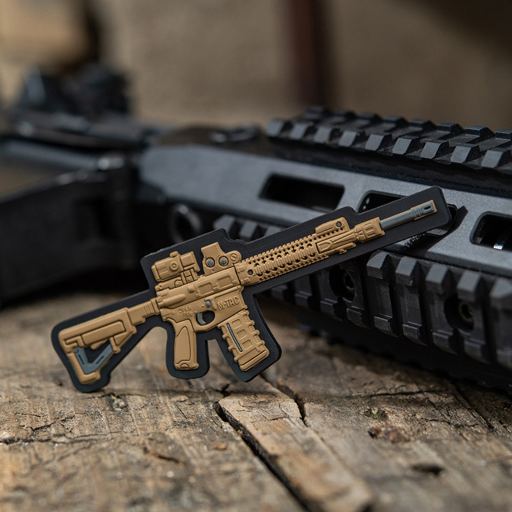 Patch AR-15 3D PVC