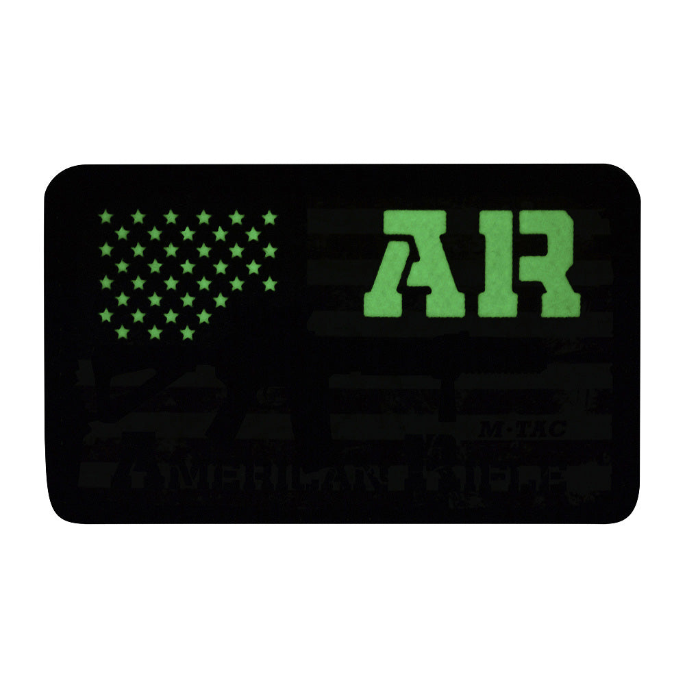 M-Tac patch AR-15 American Rifle (80x50 mm)