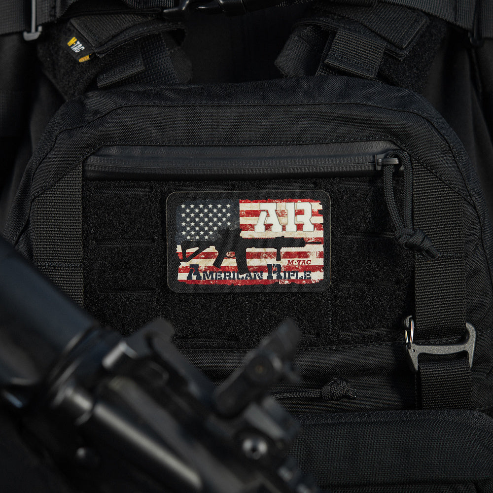 M-Tac patch AR-15 American Rifle (80x50 mm)