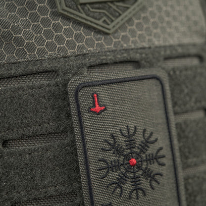 Patch map Helmet of Horror (embroidery)