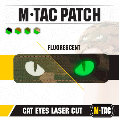 Patch Cat Eyes Laser Cut