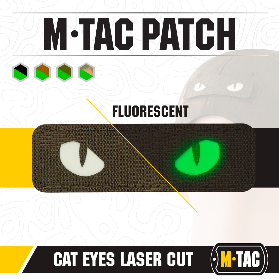 Patch Cat Eyes Laser Cut