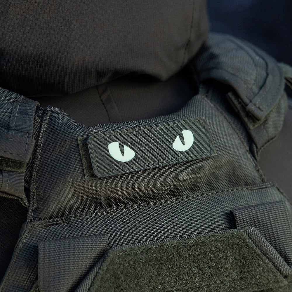 Patch Cat Eyes Laser Cut