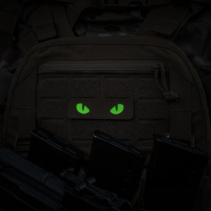 Patch Cat Eyes Laser Cut