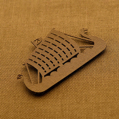 Patch Drakkar Laser Cut