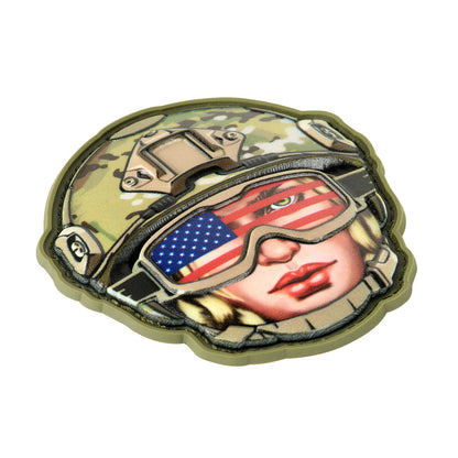 M-Tac Patch Emoji USA girl #2