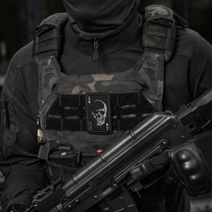 Patch Face of war (Embroidery)