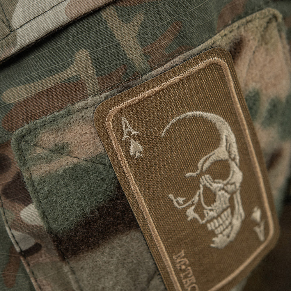 Patch Face of war (Embroidery)