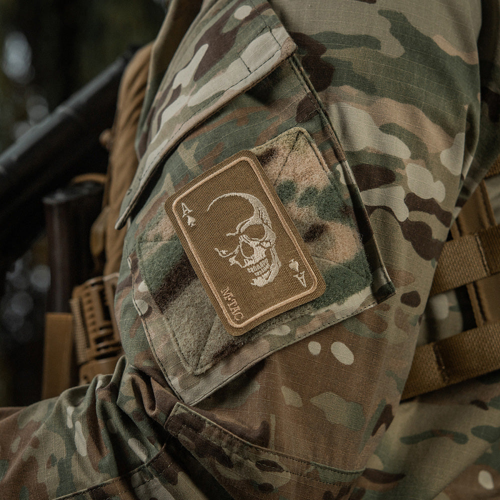 Patch Face of war (Embroidery)