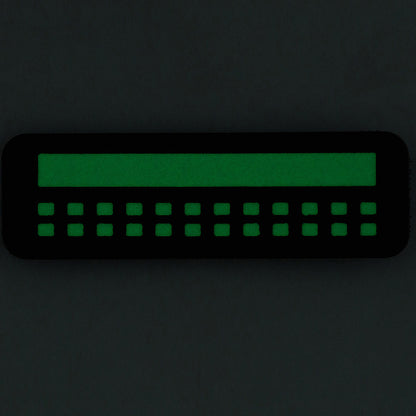 Patch flag 25x80 (mini squares) Laser Cut