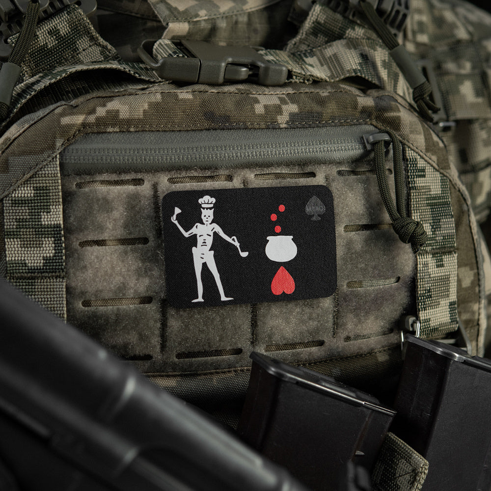 Patch flag Blackbeard Cook