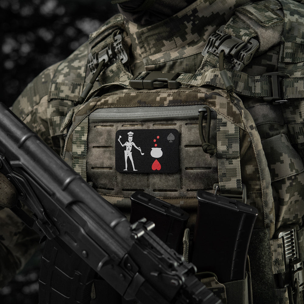 Patch flag Blackbeard Cook