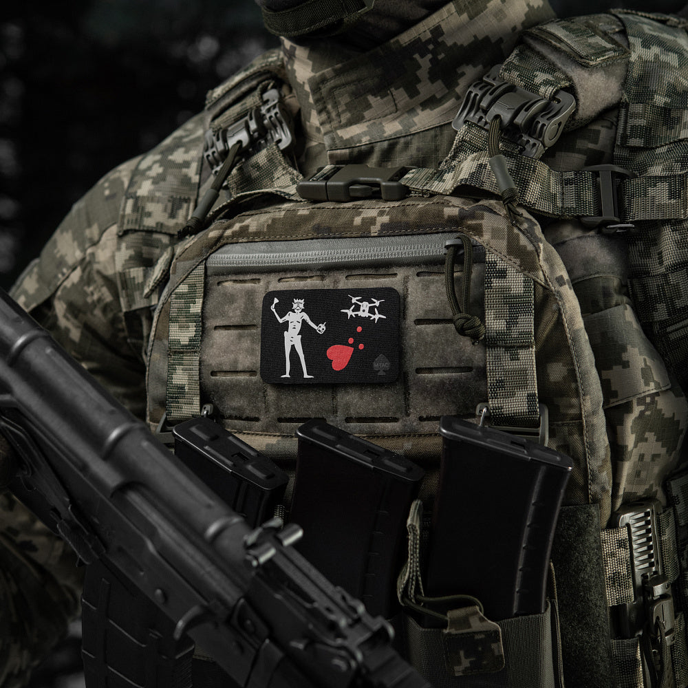 Patch flag Blackbeard Drone