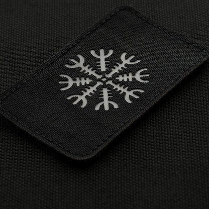 Patch Helmet of Horror horizontal Laser Cut
