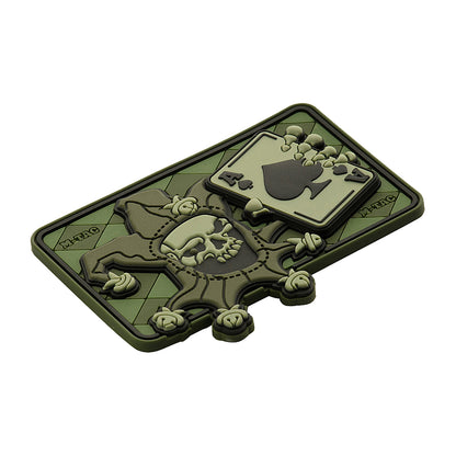 Patch Joker Skull 3D PVC