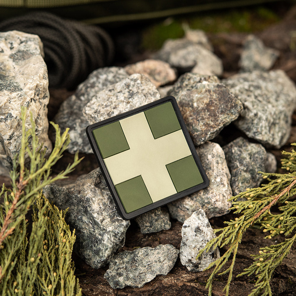 Patch Medic Cross Square PVC