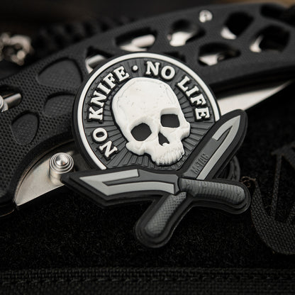 Patch No Knife - No Life 3D PVC