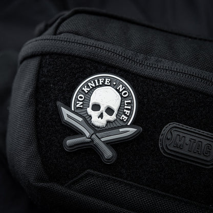 Patch No Knife - No Life 3D PVC