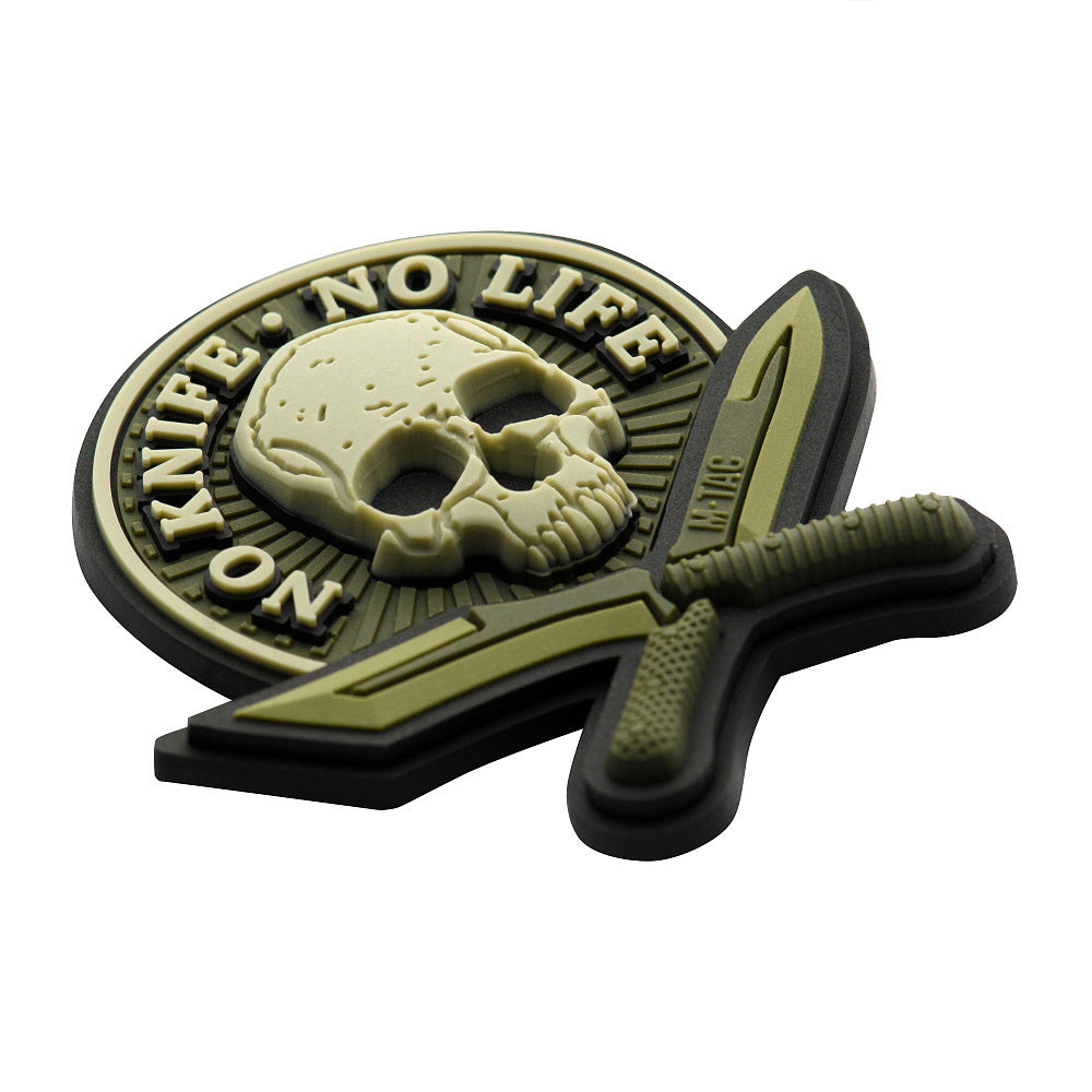 Patch No Knife - No Life 3D PVC