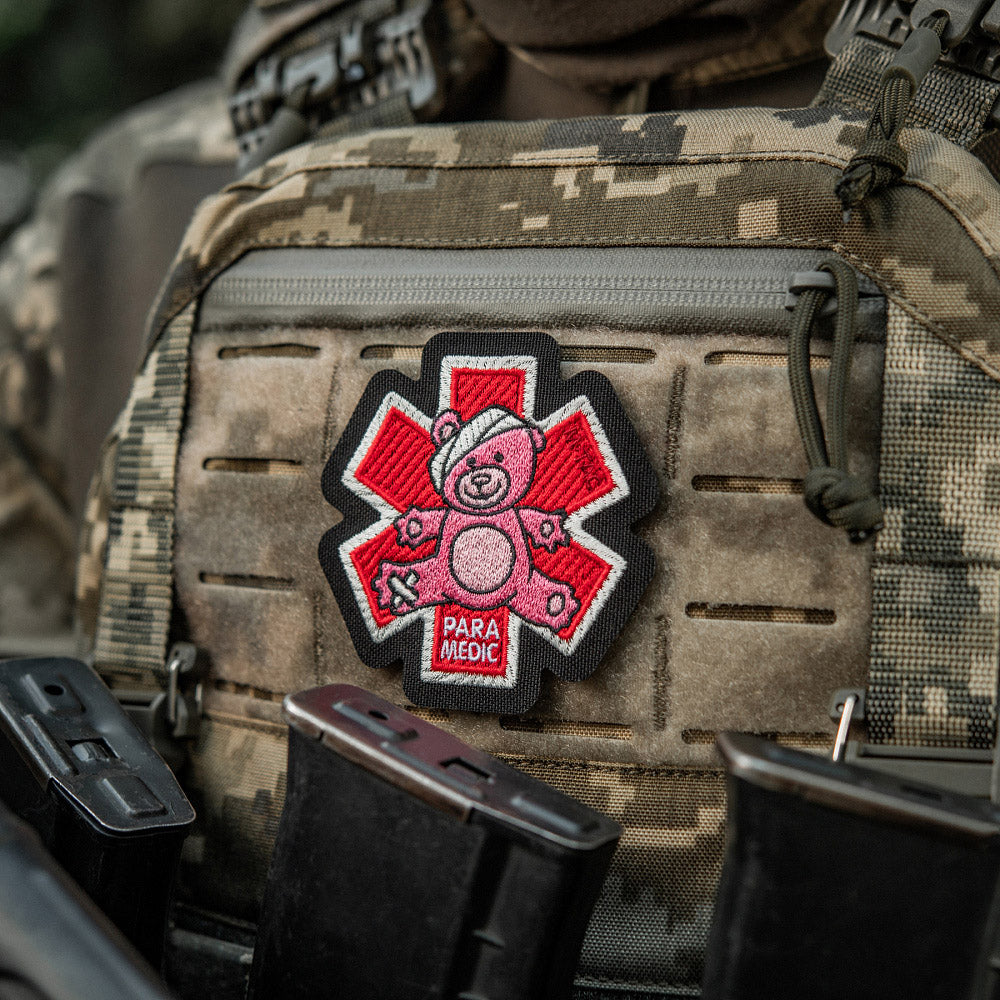 Patch Paramedic Bear (Embroidery)